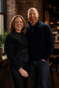 Jill and Seamus Cummins, owners of Coleraine Design, LLC in the Philadelphia area.